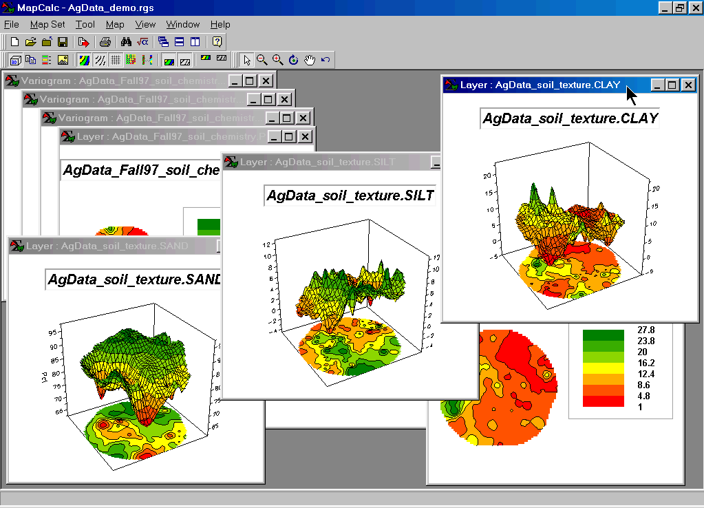 3d Map Math Creating map surfaces from point data